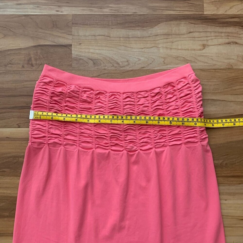 Last Tango 1231 Strapless Tube Top Ruched Coral Pink Size Large NWT - Picture 2 of 7
